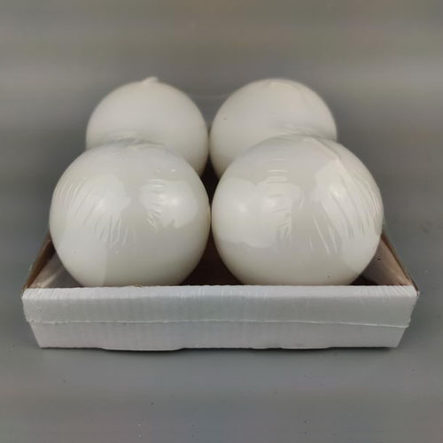 unscented ball candles
