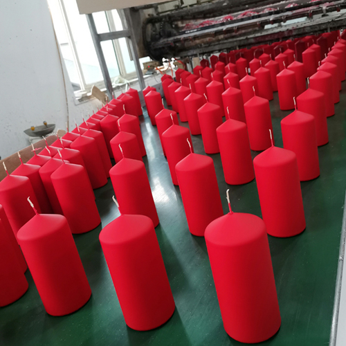 wycandles-production for pillar candles