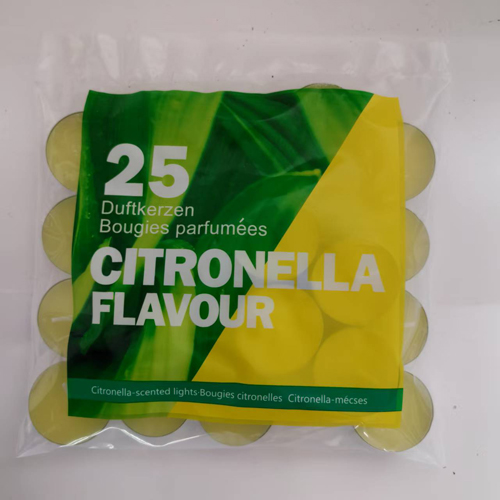 citronella scented tealight candles